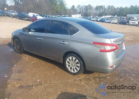 2014 Nissan Sentra Sv из США, поврежденный, VIN 3N1AB7AP4EL613450